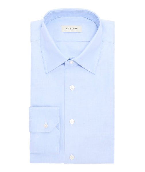 Light Blue Cotton Oxford Shirt