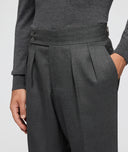 Made-to-Measure Men's grey suit in wool twill