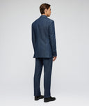 Abito in denim blu