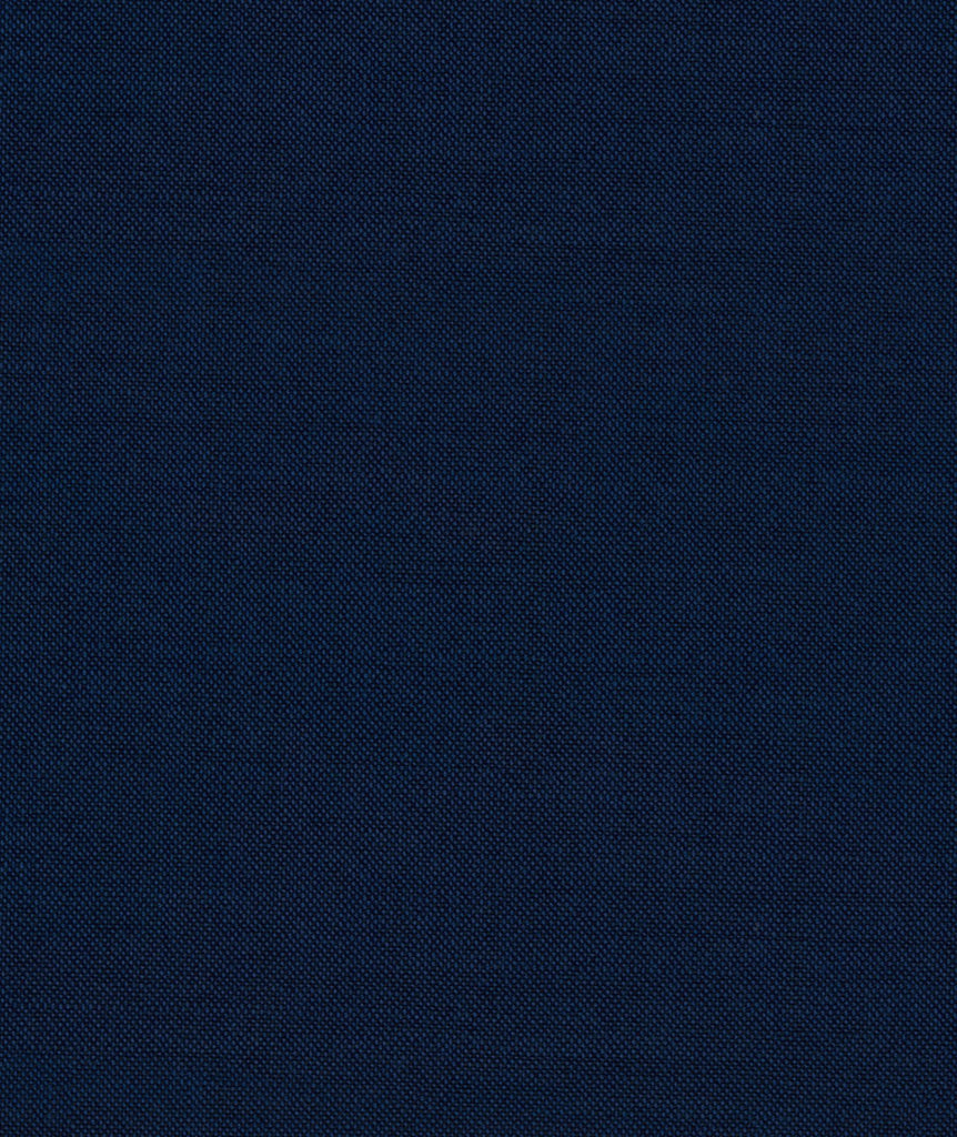 blu scuro in tela di lana s